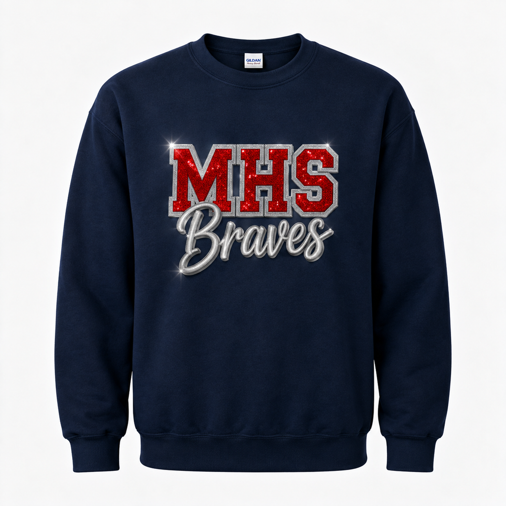 MHS Braves Crewneck