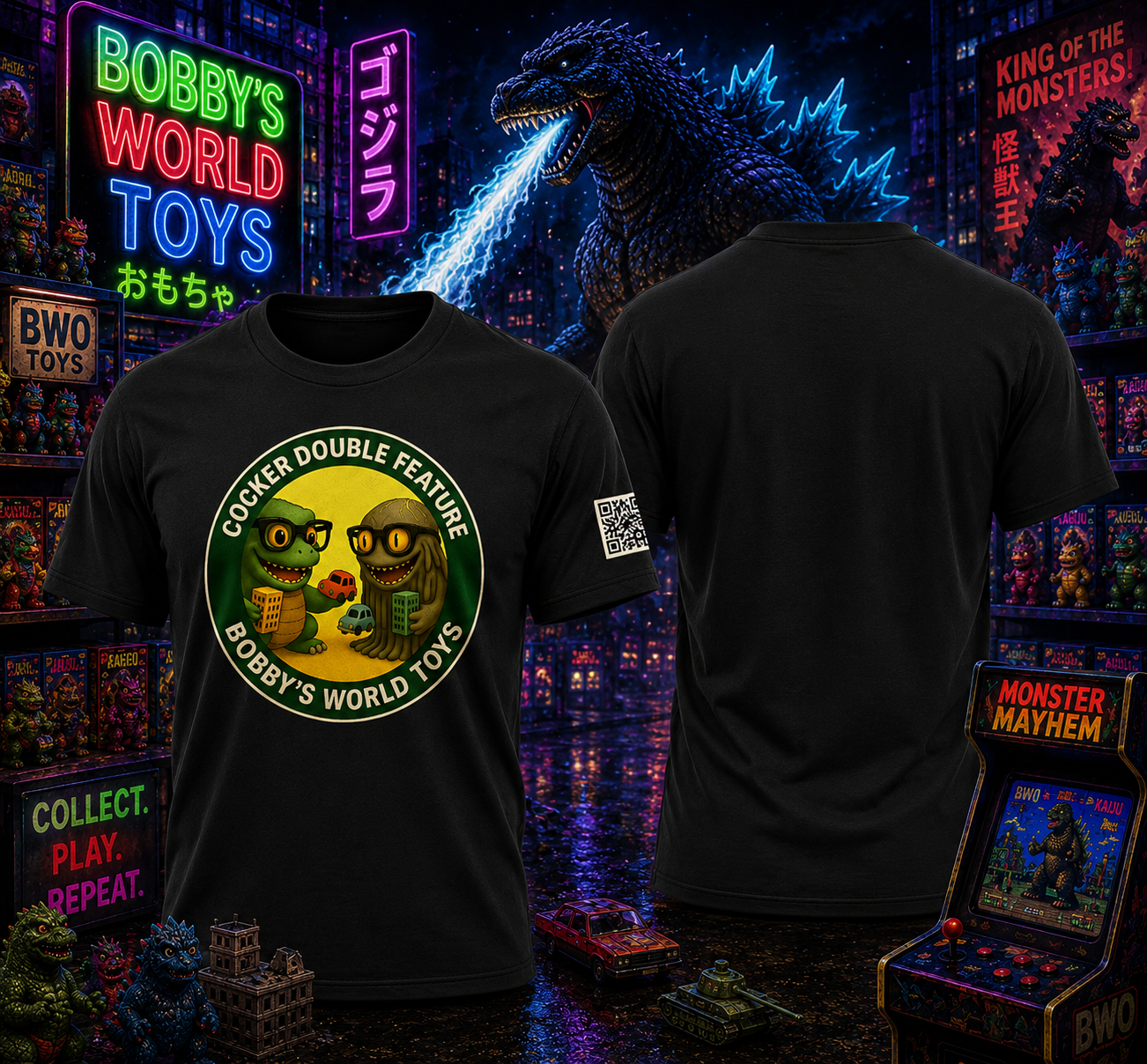 Godzilla Cockers Rampage