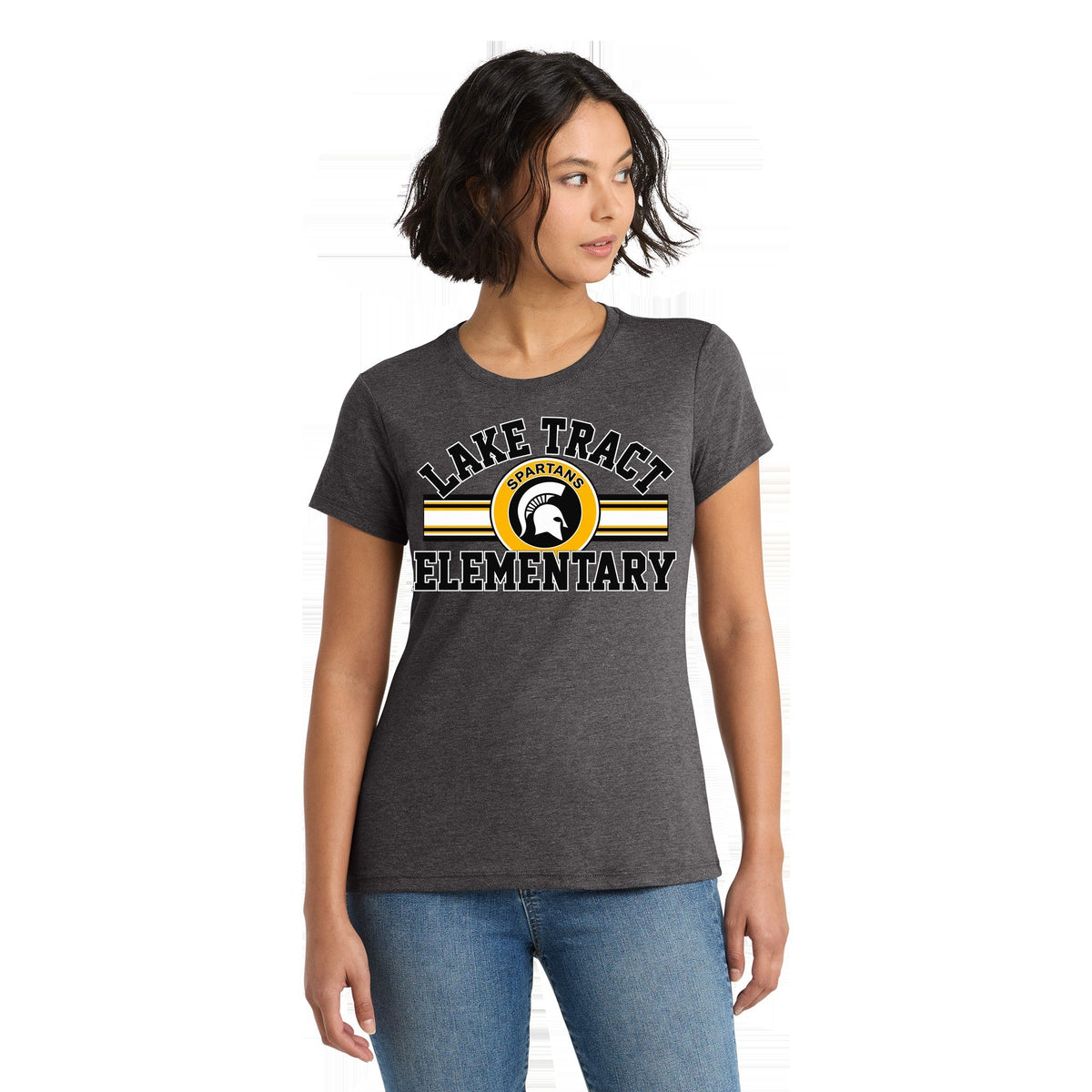 DM130L HeatheredCharcoal Logo 4