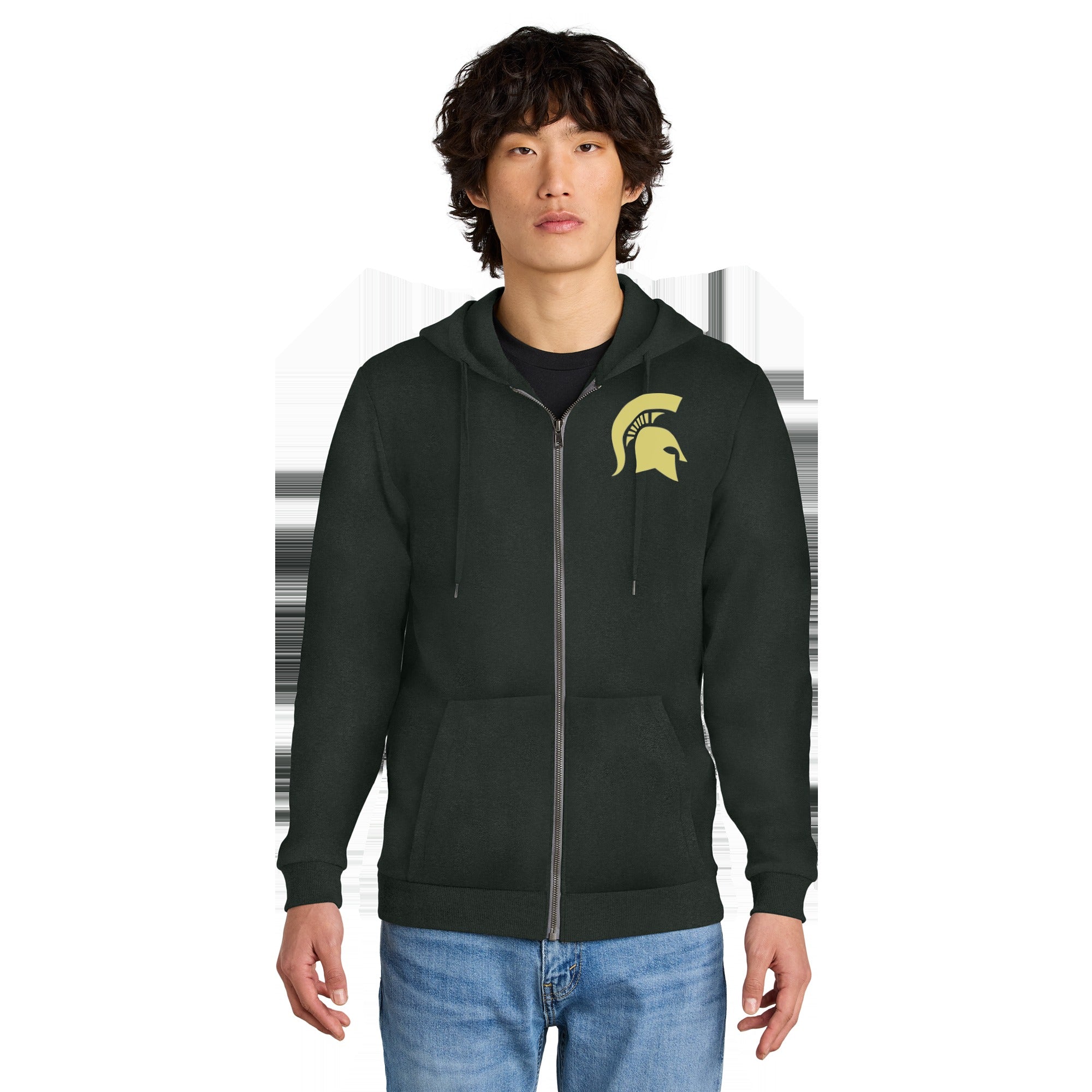 Lake Tract Perfect Tri Fleece Full-Zip Hoodie (DT1302)