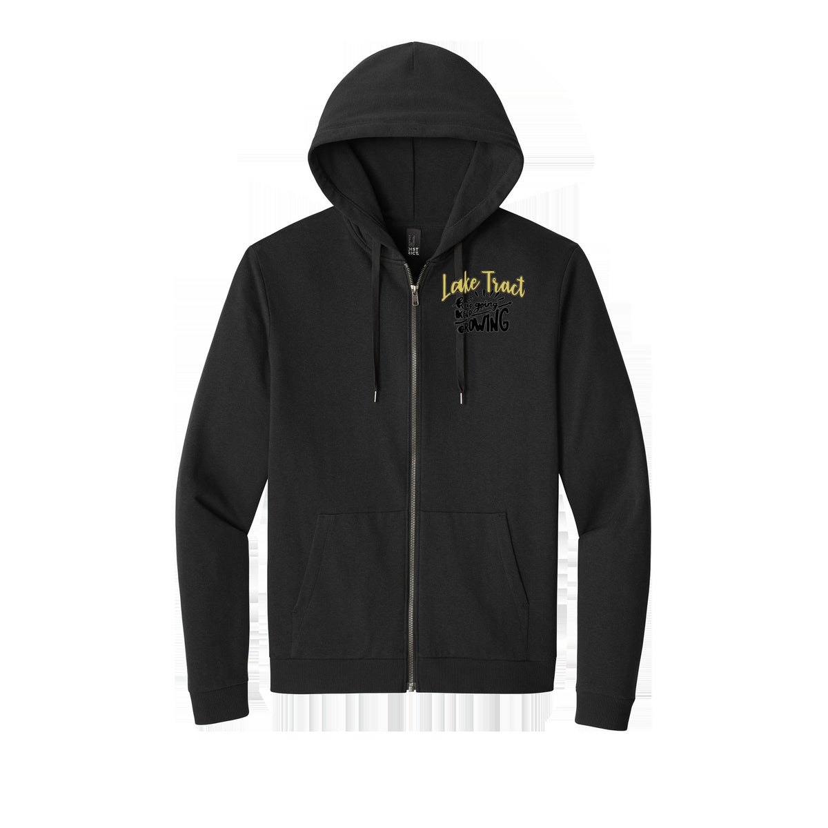 Lake Tract Perfect Tri Fleece Full-Zip Hoodie (DT1302)