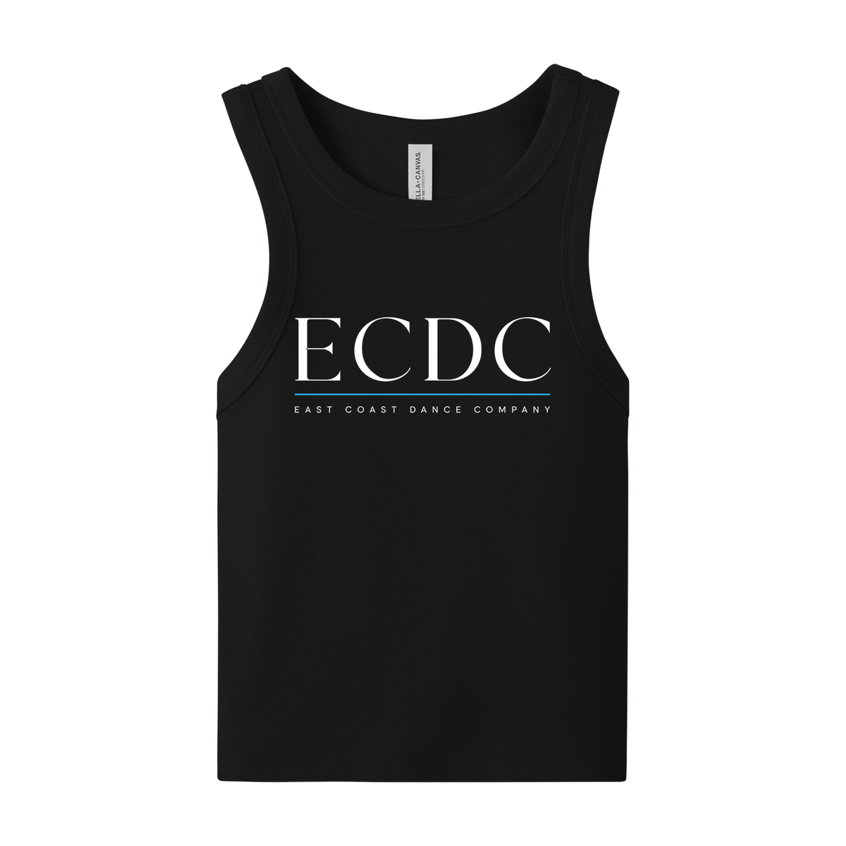 ECDC_BC1019_SolidBlackBlend_Logo2White_Front
