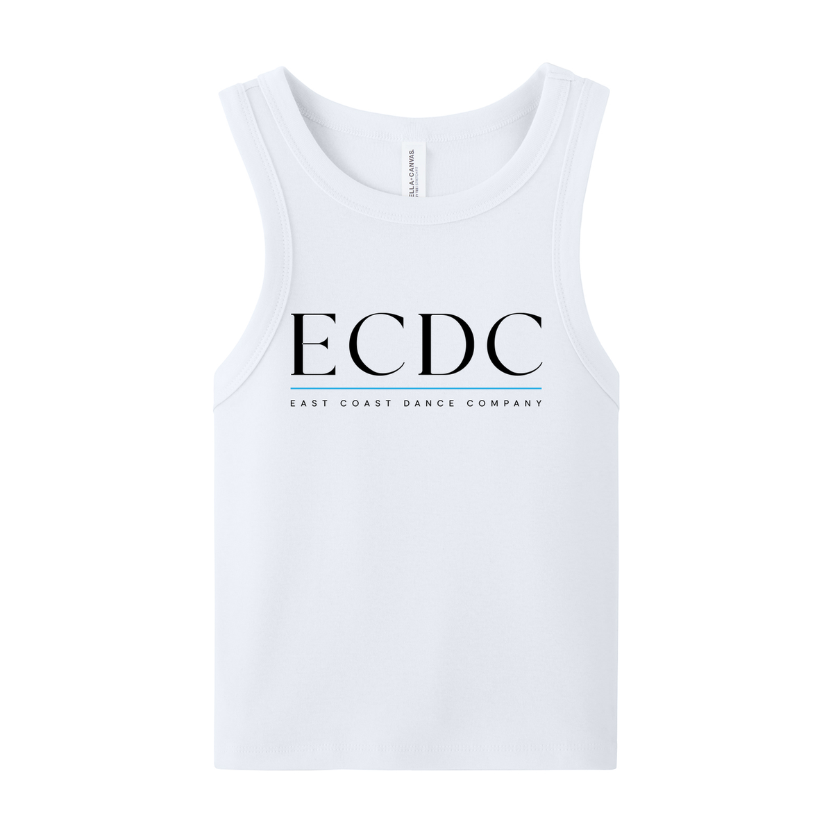 ECDC_BC1019_SolidWhiteBlend_Logo2Black_Front
