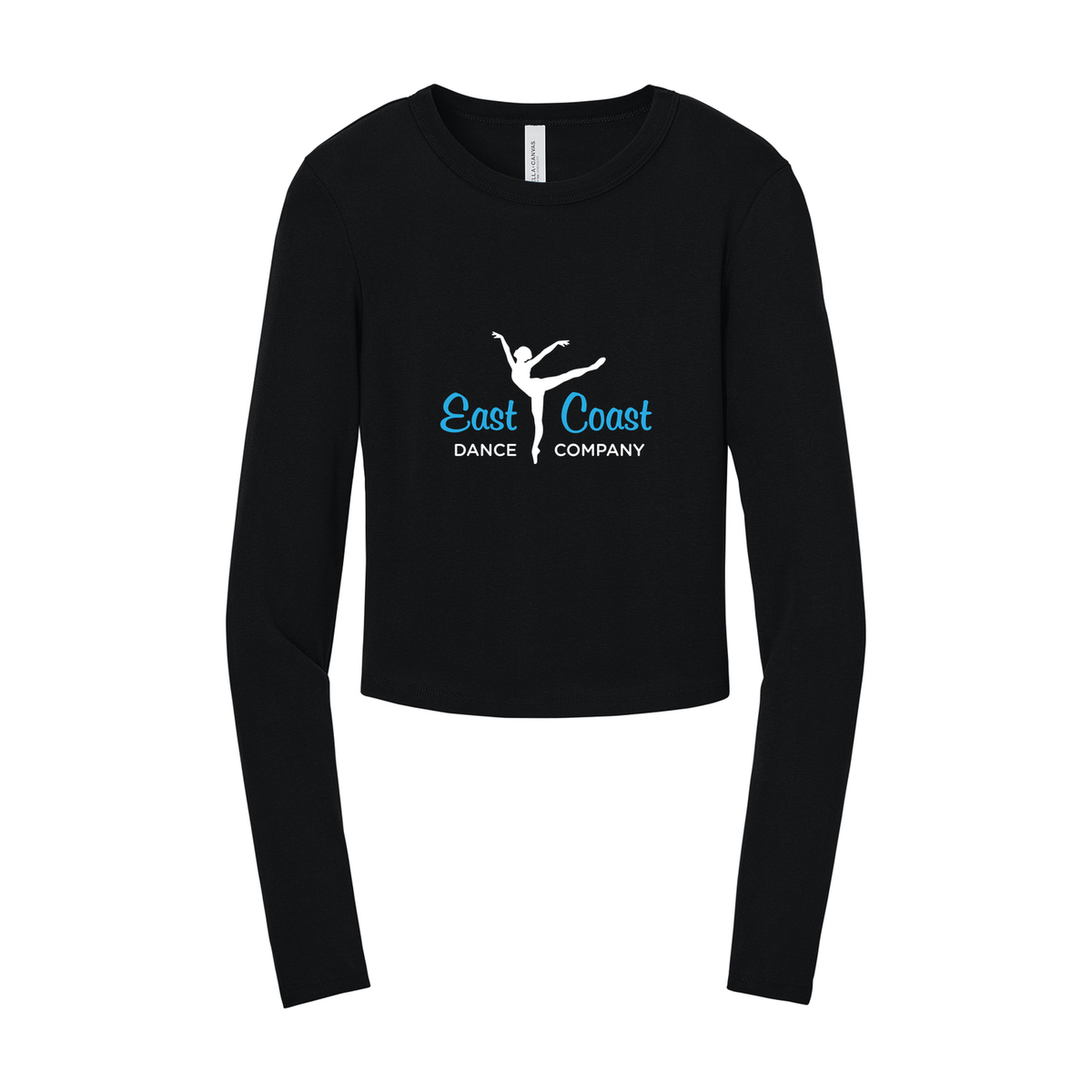 ECDC_BC1501_SolidBlackBlend_Logo3White_Front
