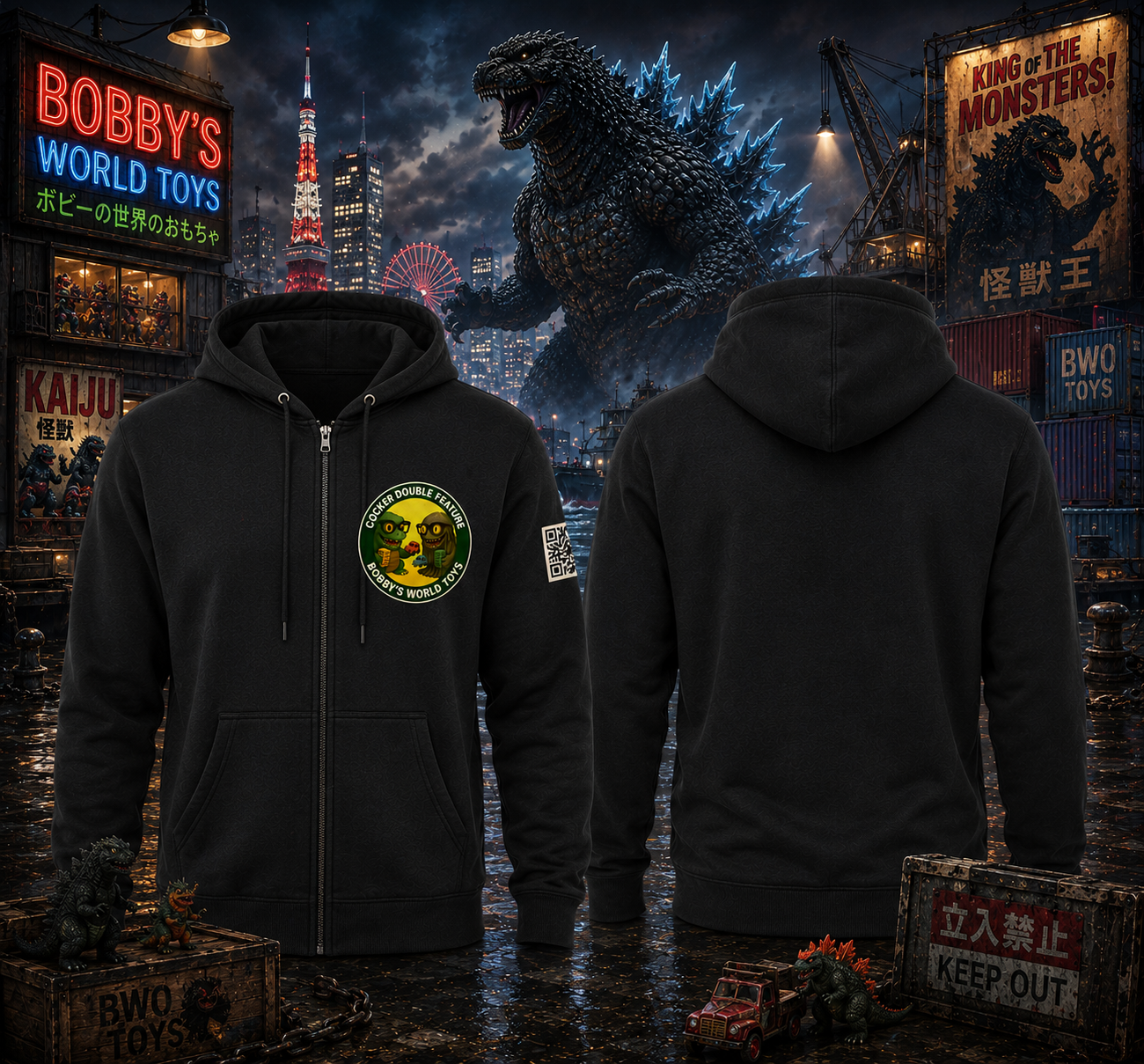 Godzilla Cockers Rampage