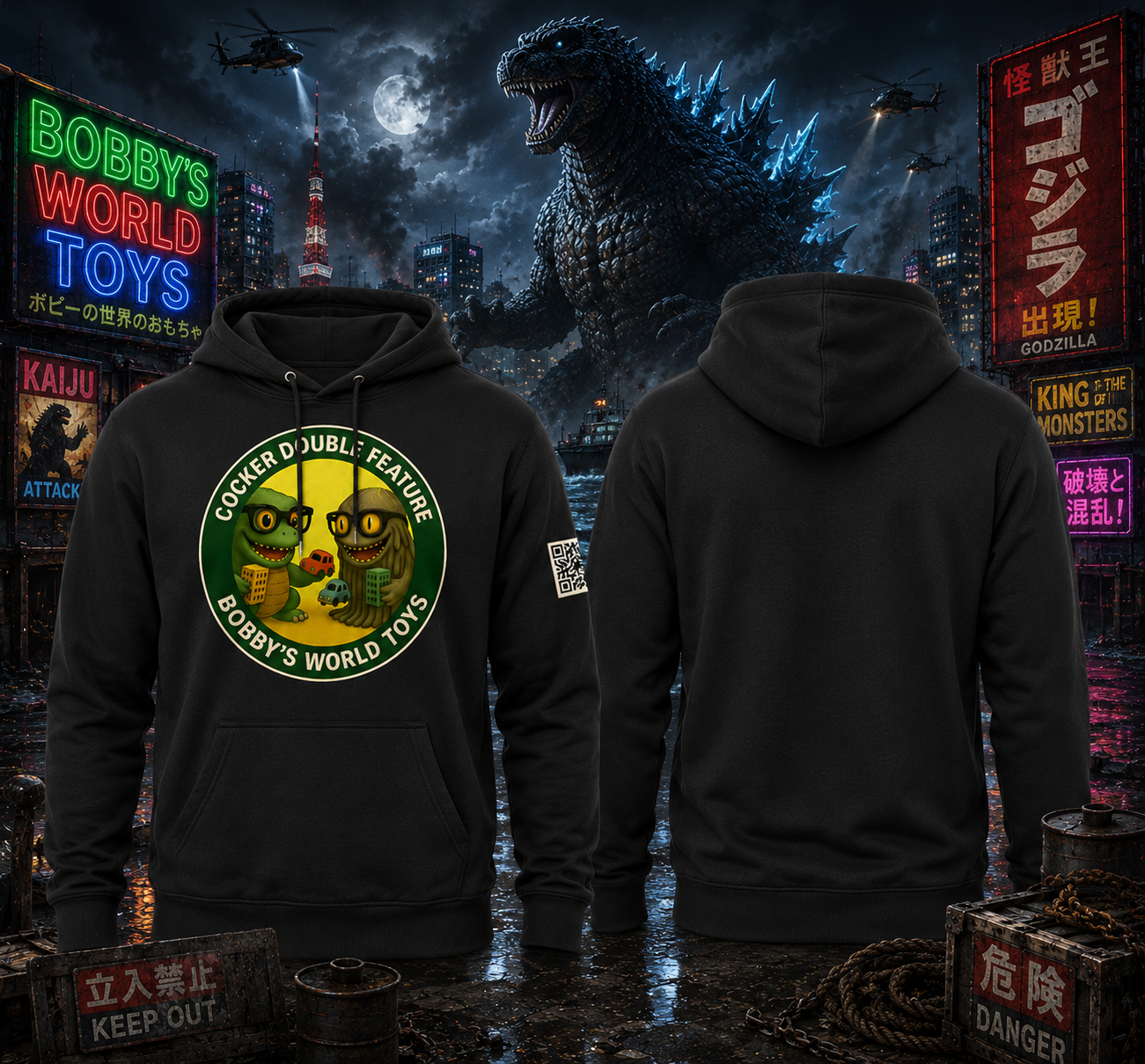 Godzilla Cockers Rampage
