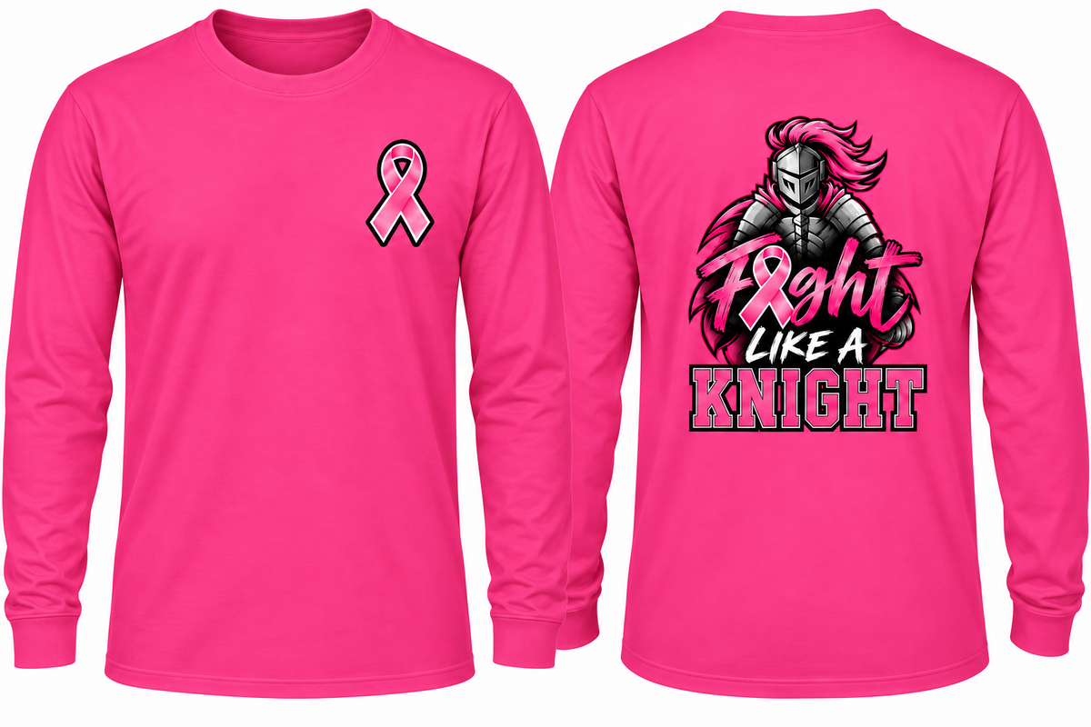 Long Sleeve Neon Pink